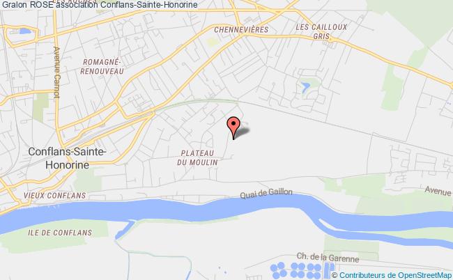 plan association Rose Conflans-Sainte-Honorine