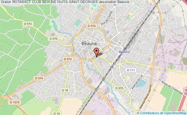 plan association Rotaract Club Beaune Nuits-saint-georges Beaune