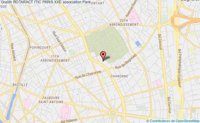 plan association Rotaract Itic Paris Xxe Paris