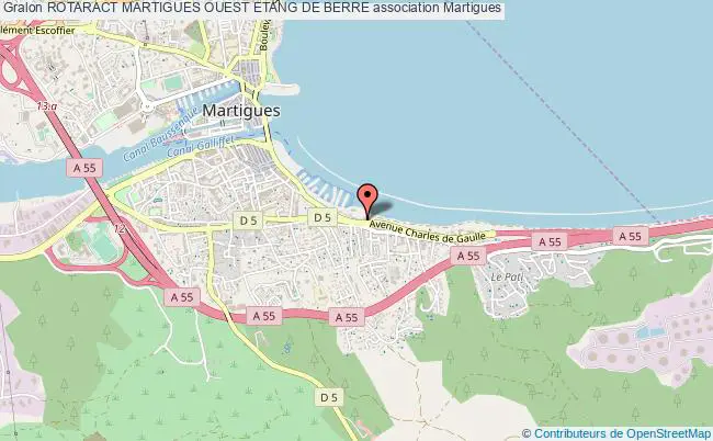 plan association Rotaract Martigues Ouest Etang De Berre Martigues