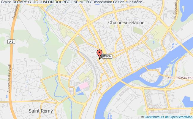 plan association Rotary Club Chalon Bourgogne-niepce Chalon-sur-Saône