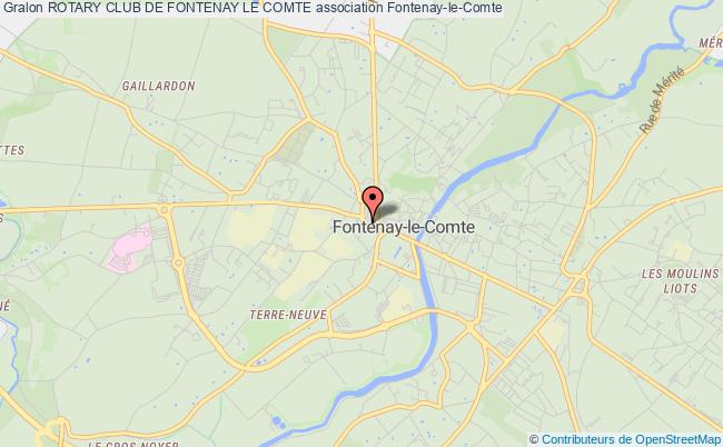 plan association Rotary Club De Fontenay Le Comte Fontenay-le-Comte