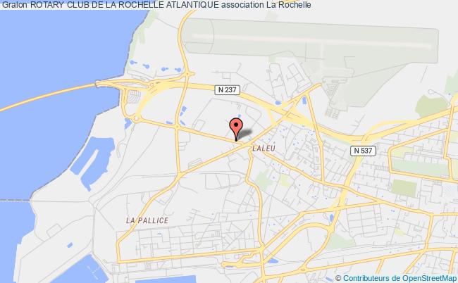 plan association Rotary Club De La Rochelle Atlantique Rochelle