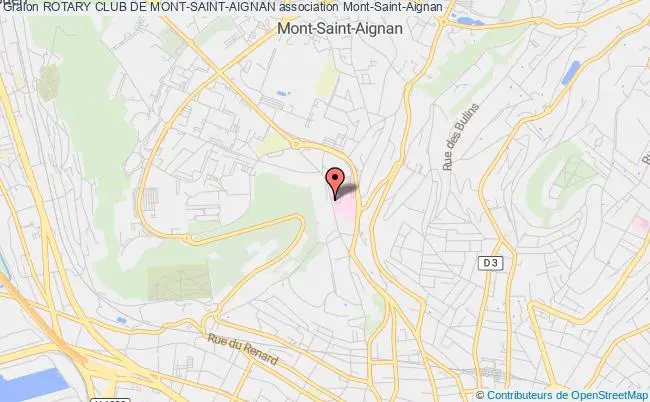 plan association Rotary Club De Mont-saint-aignan Mont-Saint-Aignan