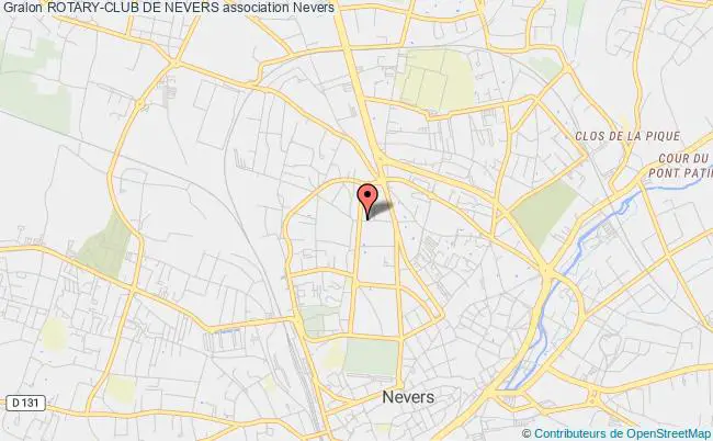 plan association Rotary-club De Nevers Nevers