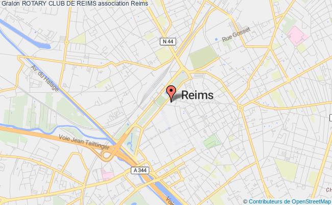 plan association Rotary Club De Reims Reims