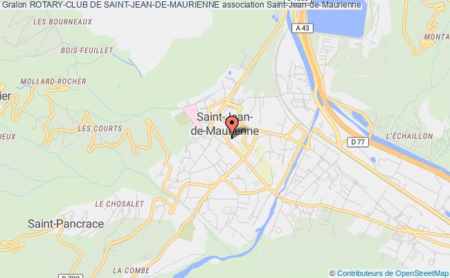 plan association Rotary-club De Saint-jean-de-maurienne Saint-Jean-de-Maurienne