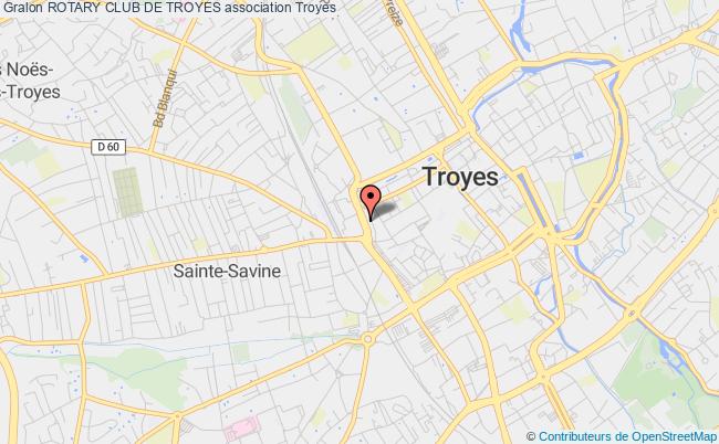 plan association Rotary Club De Troyes Troyes