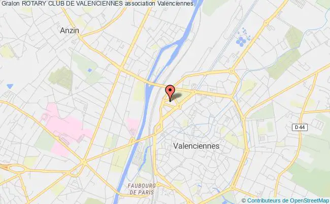plan association Rotary Club De Valenciennes Valenciennes