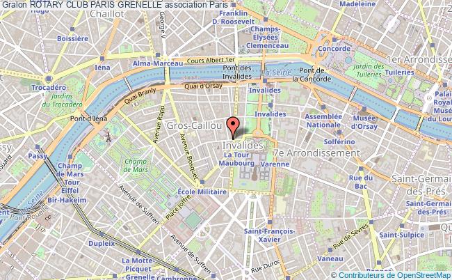 plan association Rotary Club Paris Grenelle Paris 15e