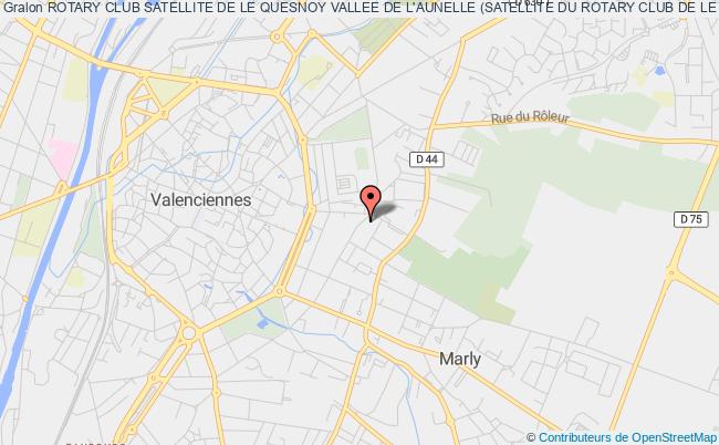 plan association Rotary Club Satellite De Le Quesnoy Vallee De L'aunelle (satellite Du Rotary Club De Le Quesnoy Solesmes) Valenciennes