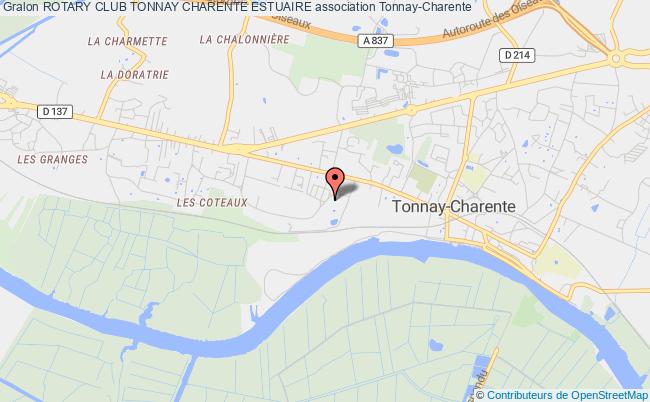 plan association Rotary Club Tonnay Charente Estuaire Tonnay-Charente