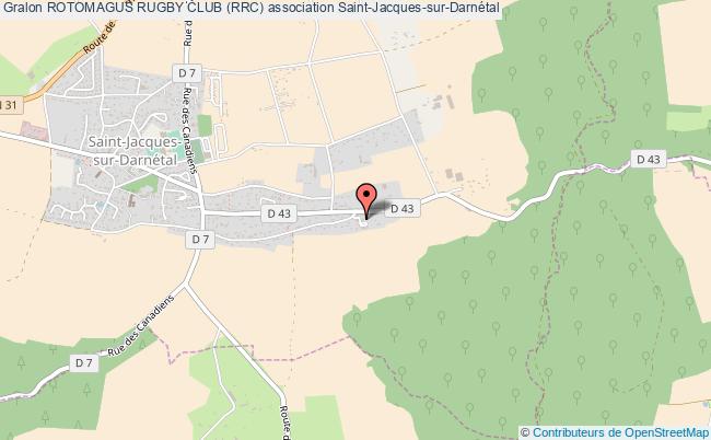 plan association Rotomagus Rugby Club (rrc) Saint-Jacques-sur-Darnétal