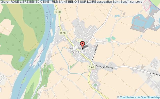 plan association Roue Libre Benedictine - Rlb Saint Benoit Sur Loire Saint-Benoît-sur-Loire