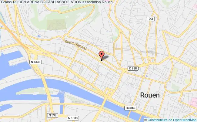 plan association Rouen Arena Squash Association Rouen