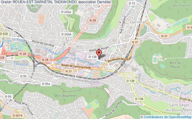 plan association Rouen-est DarnÉtal Taekwondo 