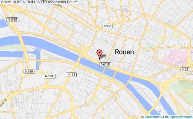 plan association Rouen Roll' Arts Rouen