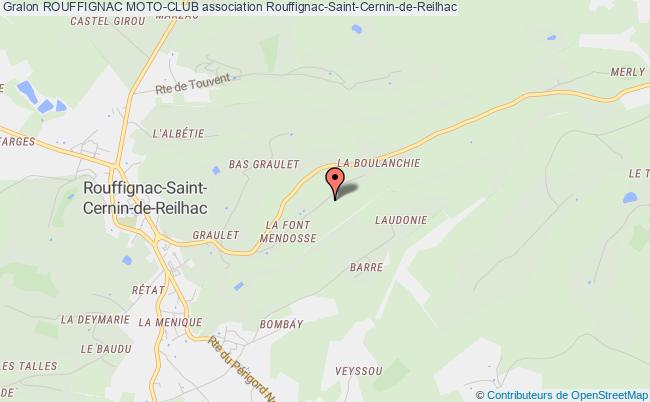 plan association Rouffignac Moto-club Rouffignac-Saint-Cernin-de-Reilhac