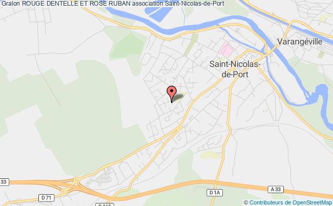 plan association Rouge Dentelle Et Rose Ruban Saint-Nicolas-de-Port