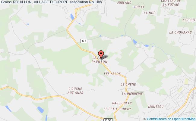 plan association Rouillon, Village D'europe Rouillon
