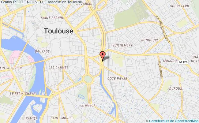 plan association Route Nouvelle Toulouse