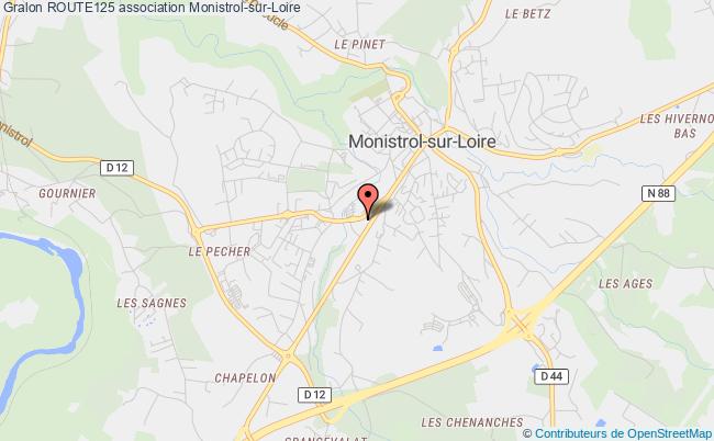 plan association Route125 Monistrol-sur-Loire