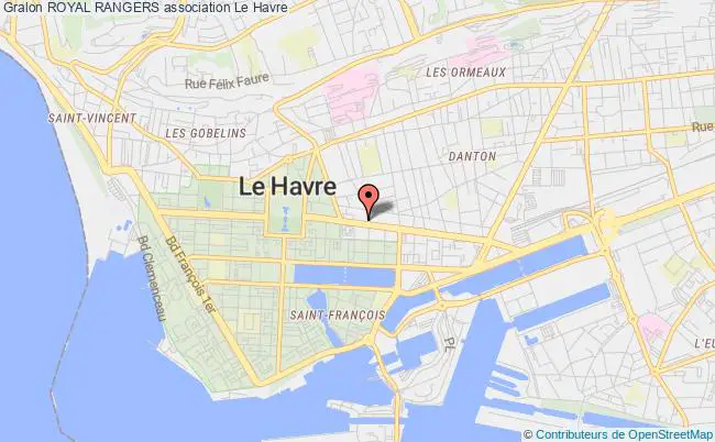 plan association Royal Rangers Le Havre
