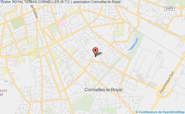 plan association Royal Tennis Cormelles (r.t.c.) Cormelles-le-Royal