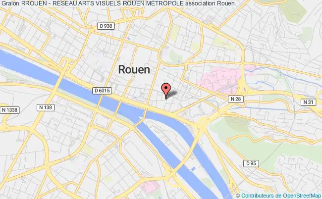 plan association Rrouen - RÉseau Arts Visuels Rouen MÉtropole Rouen