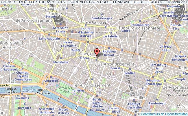plan association Rttfa Reflex Therapy Total Faure Alderson Ecole Francaise De Reflexologie Paris