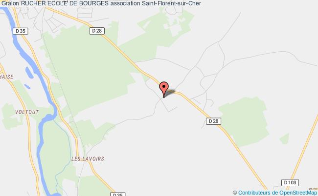 plan association Rucher Ecole De Bourges Saint-Florent-sur-Cher