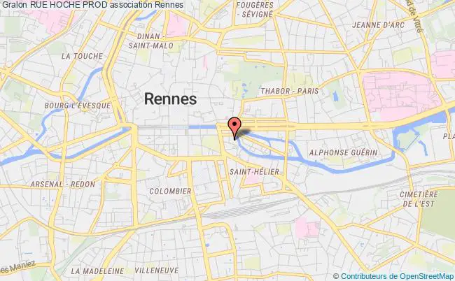 plan association Rue Hoche Prod Rennes