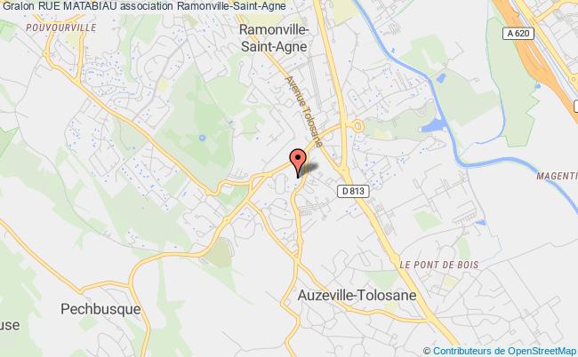 plan association Rue Matabiau Ramonville-Saint-Agne