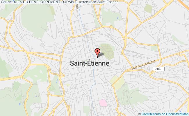 plan association Rues Du Developpement Durable Saint-Étienne