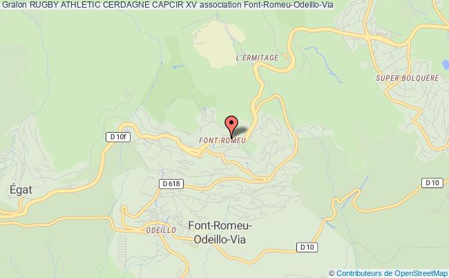 RUGBY ATHLETIC CERDAGNE CAPCIR XV