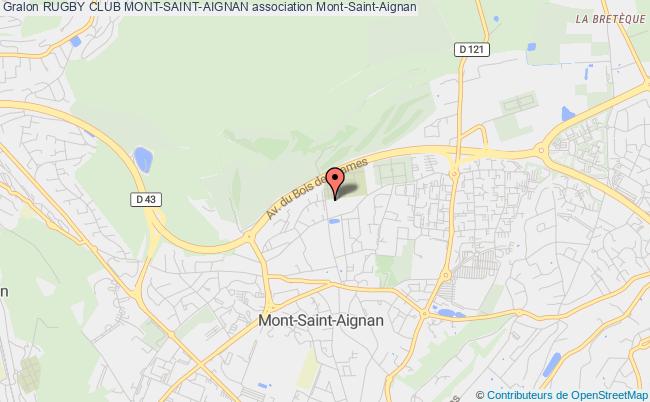 plan association Rugby Club Mont-saint-aignan Mont-Saint-Aignan