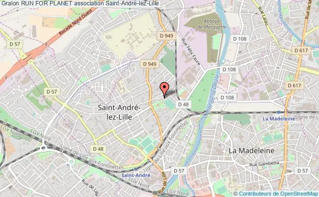 plan association Run For Planet Saint-André-lez-Lille