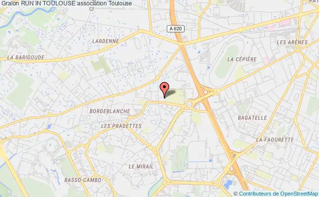 plan association Run In Toulouse Toulouse