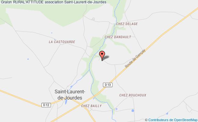 plan association Rural'attitude Saint-Laurent-de-Jourdes