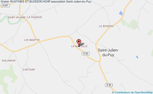 plan association Rustines Et Buisson Noir Saint-Julien-du-Puy