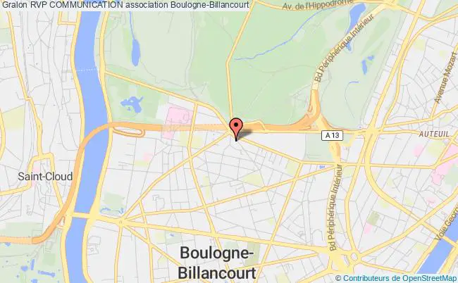 plan association Rvp Communication Boulogne-Billancourt