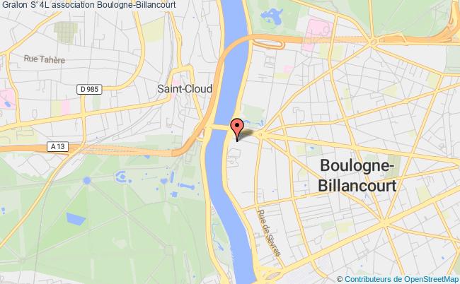 plan association S' 4l Boulogne-Billancourt