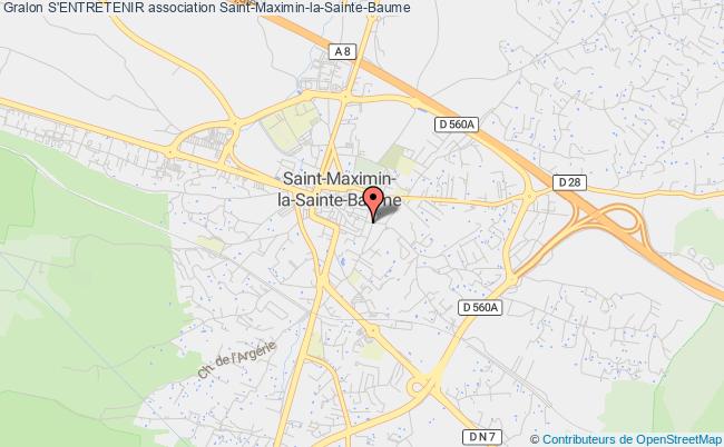 plan association S'entretenir Saint-Maximin-la-Sainte-Baume