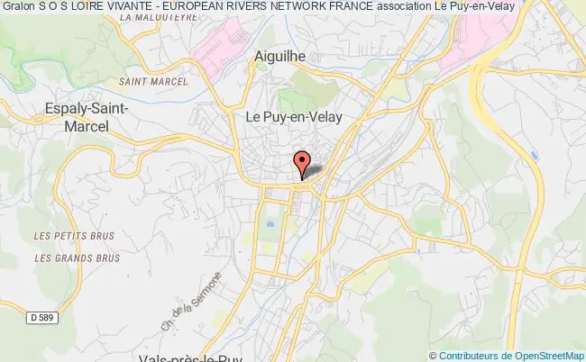 plan association S O S Loire Vivante - European Rivers Network France le Puy en-Velay