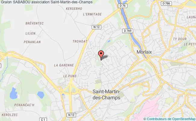 plan association Sababou Saint-Martin-des-Champs