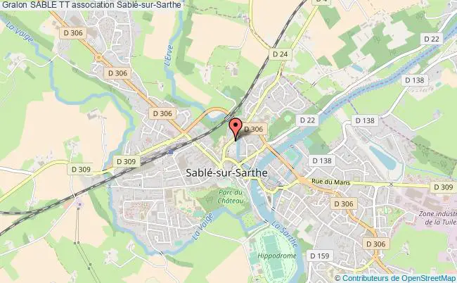 plan association Sable Tt Sablé-sur-Sarthe