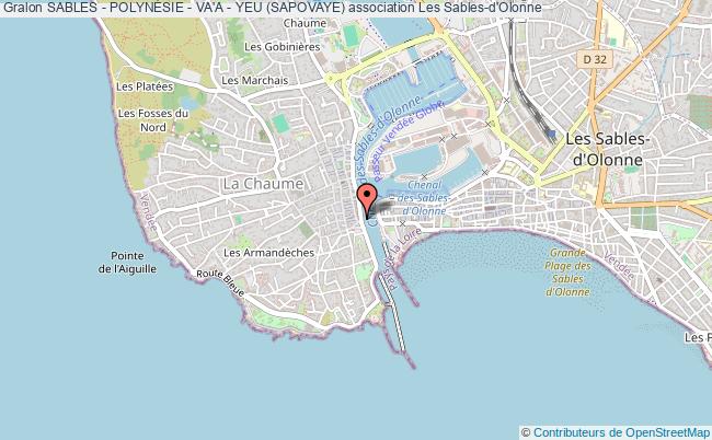 SABLES - POLYNÉSIE - VA'A - YEU (SAPOVAYE)