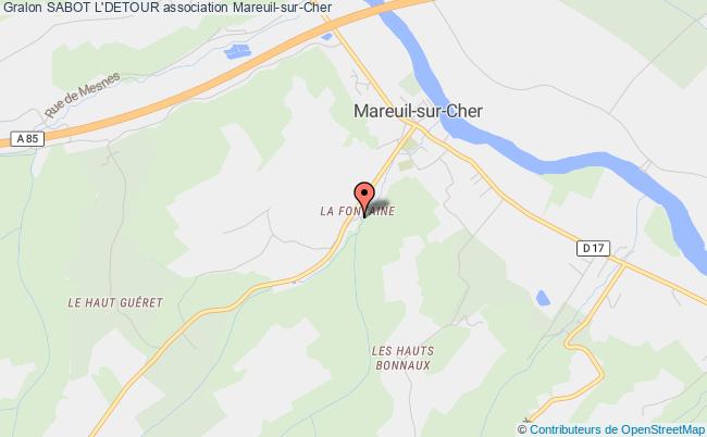 plan association Sabot L'detour Mareuil-sur-Cher