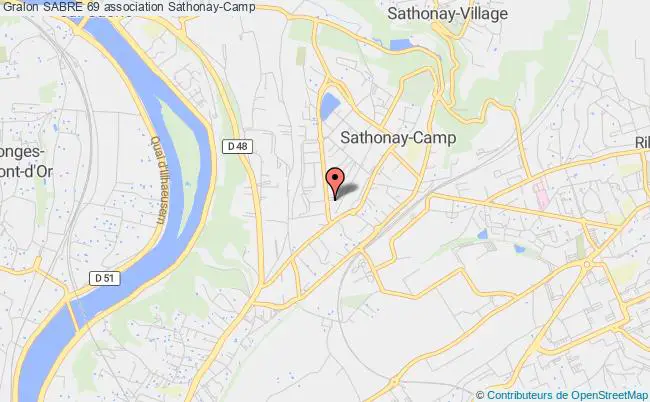 plan association Sabre 69 Sathonay-Camp