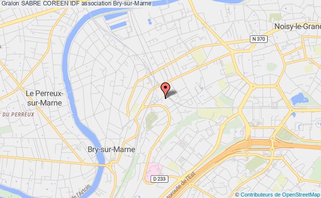 plan association Sabre Coreen Idf Bry-sur-Marne